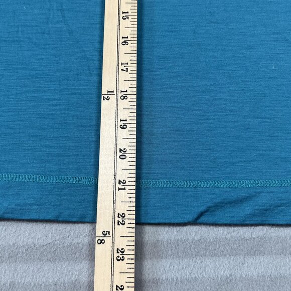 Segments Shirt Womens Medium Blue Long Sleeve Performance Base Layer Athletic - Picture 7 of 8